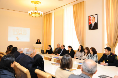 31 March – Day of Genocide of Azerbaijanis was observed