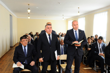 Şəhər sakinləri ilə növbəti səyyar qəbul keçirilib