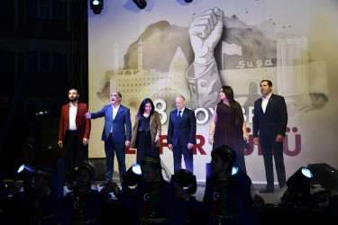 Göygöl rayonunda 8 Noyabr – Zəfər Gününün 5-ci ildönümü münasibətilə möhtəşəm “Zəfər” konserti keçirilib