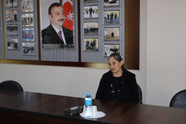 Göygöl Rayon İcra Hakimiyyətində növbəti dəfə vətəndaş qəbulu keçirildi