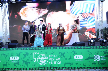The V National Yaylaq Festival organized in Göygöl District has successfully concluded