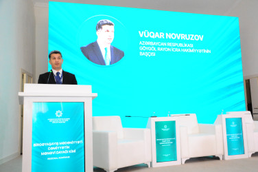 Göygöldə “Birgəyaşayış mədəniyyəti cəmiyyətin mənəvi dayağı kimi” mövzusunda regional konfrans keçirilib