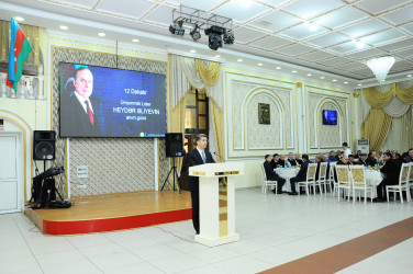 Ulu Öndər Heydər Əliyevin xatirəsi dərin ehtiramla yad edilib