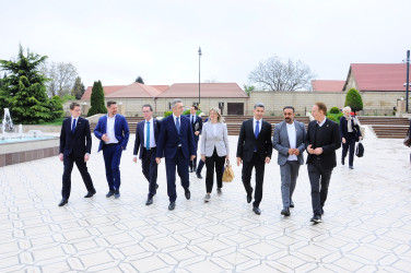 Almaniya Bundestaqının üzvləri Göygöl rayonuna səfər ediblər