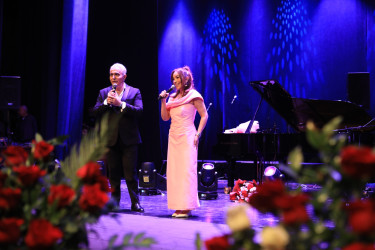 A creative evening dedicated to Aygun Samadzade was held in Ganja