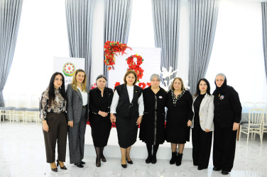 В связи с 8 марта — Международным женским днём проведено мероприятие с семьями шехидов