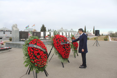 Göygöl rayonunda 20 Yanvar faciəsinin otuz beşinci ildönümü ilə bağlı anım tədbiri keçirilib