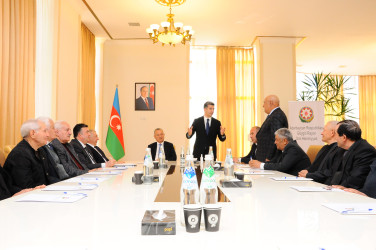 An election meeting of the District Council of Elders was held