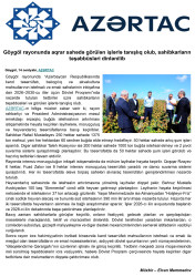 Göygöldə aqrar sektorun inkişafı mediada işıqlandırılıb
