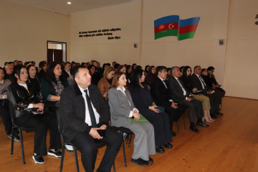 В школах Гёйгёля проведены просветительские мероприятия по безопасности питания