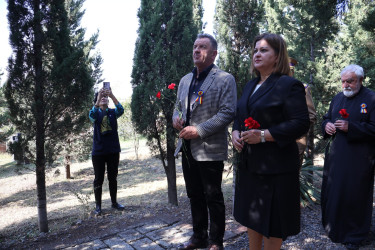 Rumıniyanın Azərbaycandakı fövqəladə və səlahiyyətli səfiri Vasile Soare Göygöl rayonuna rəsmi səfər edib