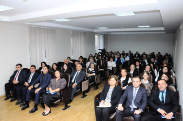 Təhsil işçiləri ilə görüş keçirilib