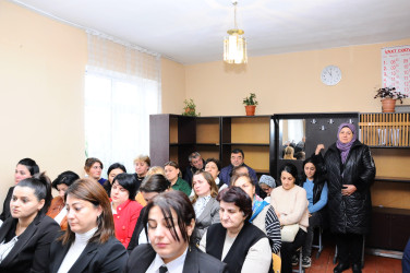 Balçılı kəndində səyyar qəbul keçirilib