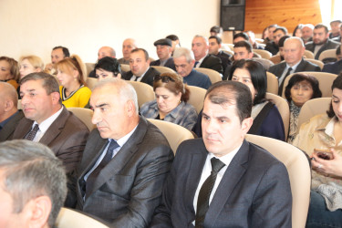 An awareness-raising event has been held in Goygol
