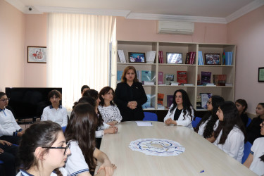 Uşaq Səfirlər Məclisinin üzvləri ilə görüş