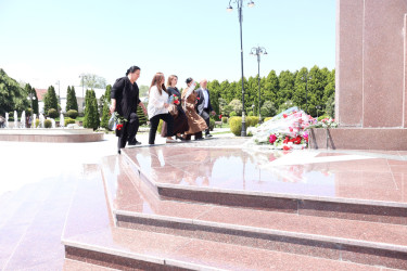 The cherished memory of the Great Leader is commemorated with deep respect