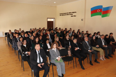 Göygöl məktəblərində qida təhlükəsizliyi ilə bağlı maarifləndirmə tədbiri keçirilib