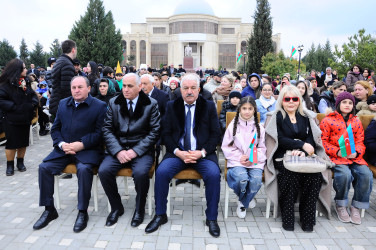 A Novruz celebration was held in the Goygol district