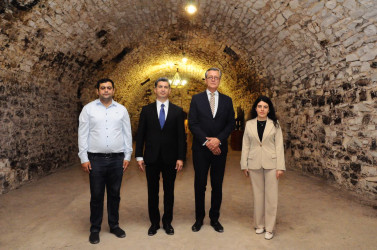 Almaniyanın Azərbaycandakı səfiri Göygöl rayonuna səfər edib