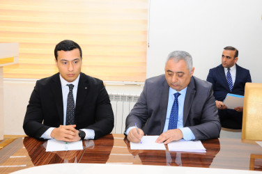 İdman ictimaiyyətinin nümayəndələri ilə görüş olub