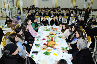 An iftar table has been organized in Goygol
