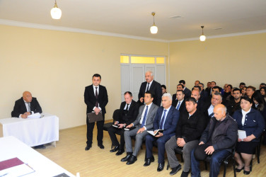 Quşqara kəndində səyyar qəbul keçirilib