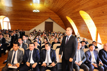 An awareness-raising event has been held in Goygol