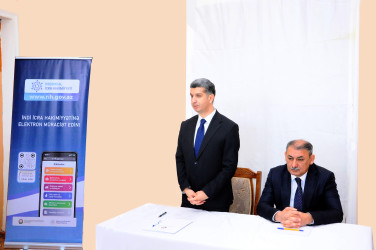 An off-site reception has been held in Qırıqlı village