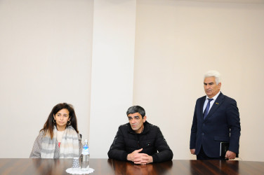 The next meeting with residents was held in Goygol