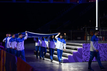 Oktyabrın 8-də Gəncə şəhərində III MDB Oyunlarının rəsmi bağlanış mərasimi keçirilib