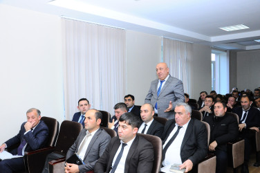 Mülki müdafiə üzrə hesabat iclası keçirilib