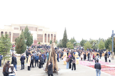 A Novruz celebration was held in the Goygol district