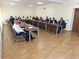 Göygöl Rayon İcra Hakimiyyətində DİM tərəfindən dövlət qulluğunda vəzifələrin və ehtiyat kadrların idarə edilməsi mövzularında növbəti təlimlər keçirilmişdir