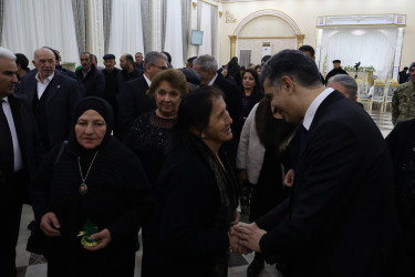 An iftar table has been organized in Goygol