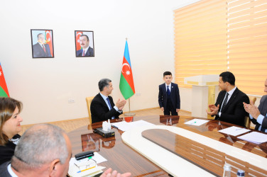 İdman ictimaiyyətinin nümayəndələri ilə görüş olub