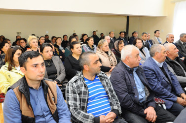 Çaykənd kəndində sakinlərlə səyyar görüş keçirilib