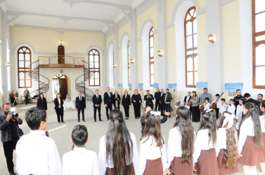 Almaniyanın Azərbaycandakı səfiri Göygöl rayonuna səfər edib