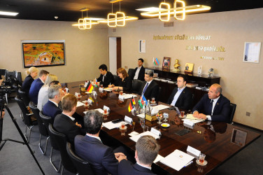 Almaniya Bundestaqının üzvləri Göygöl rayonuna səfər ediblər