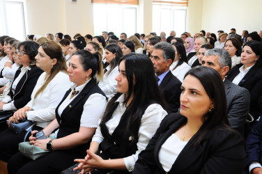 Təhsil işçilərinin sentyabr konfransı keçirilib