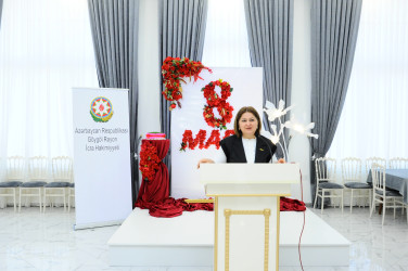 8 Mart – Beynəlxalq Qadınlar Günü münasibətilə şəhid ailələri ilə tədbir keçirilib