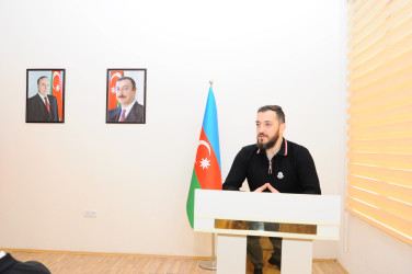 İdman ictimaiyyətinin nümayəndələri ilə görüş olub