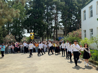 Göygöl rayon ümumtəhsil məktəblərində “Son zəng” tədbiri təşkil olunub