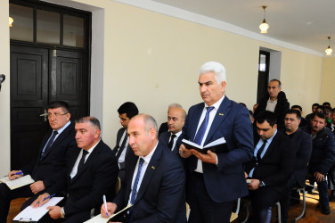 The next mobile reception with city residents was held