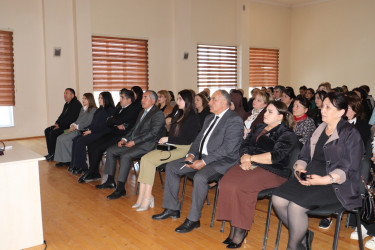 Göygöl məktəblərində qida təhlükəsizliyi ilə bağlı maarifləndirmə tədbiri keçirilib