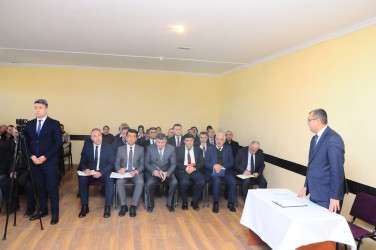 Yeni Qızılca kəndində səyyar görüş keçirilib