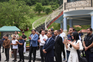 Göygöldə 150 nəfərlik müasir turizm obyektinin açılışı olub