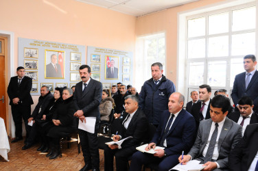 В селе Хачагая проведён выездной приём