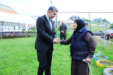 Keşkü kəndində sakinlərin müraciətləri dinlənilib