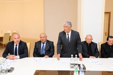 An election meeting of the District Council of Elders was held