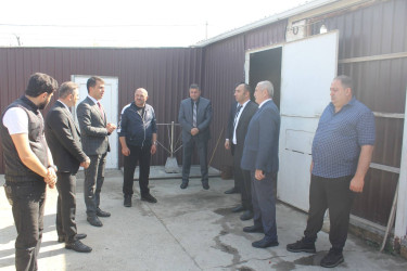 Göygöl Rayon İcra Hakimiyyəti yanında Məşğulluğa kömək göstərən Əlaqələndirmə Komitəsi müəssisədə görüş keçirib